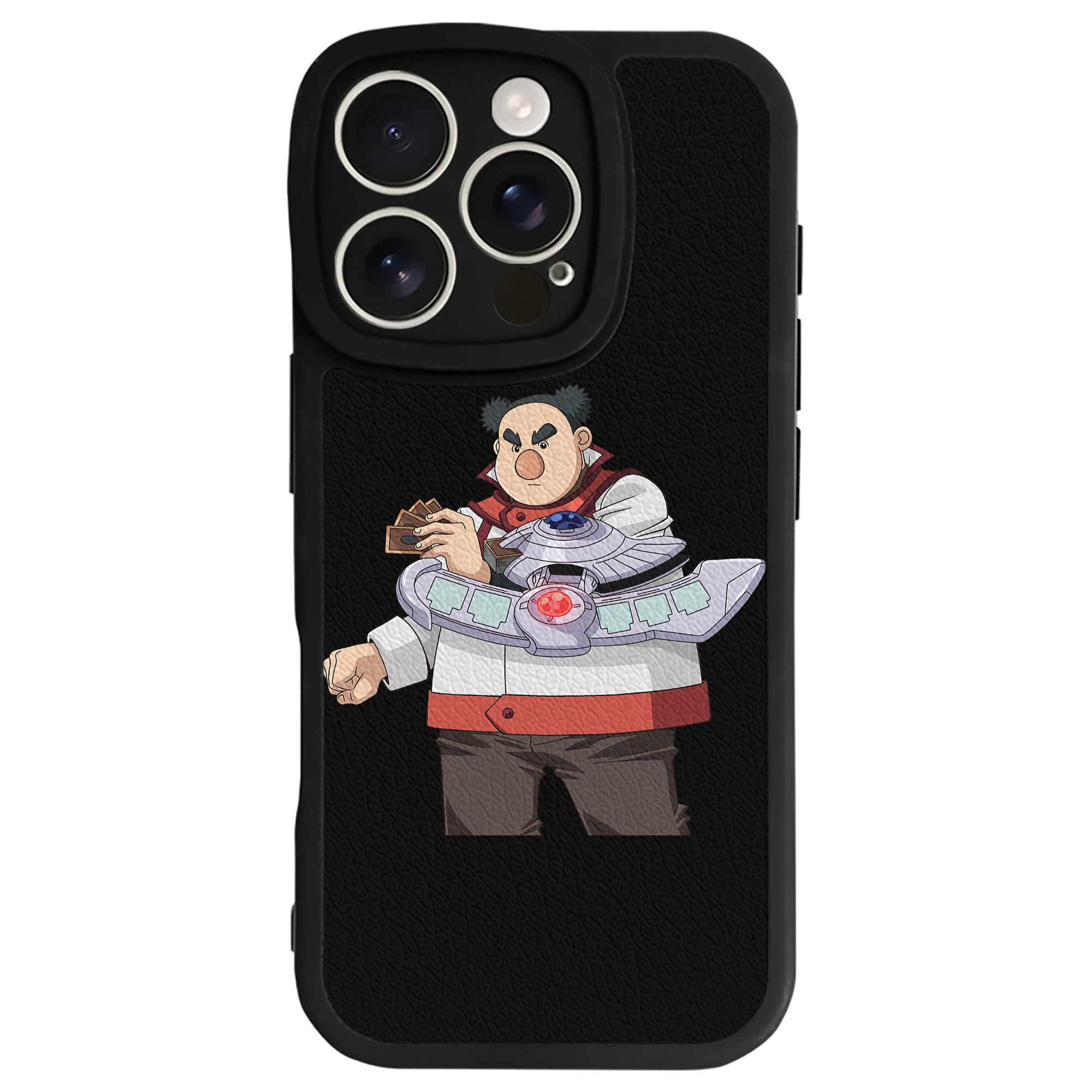 （画像用） 遊☆戯☆王 Yu-Gi-Oh! 【iPhone 16シリーズ対応】シリコンスマホケース（レザー調） 材質：シリコン